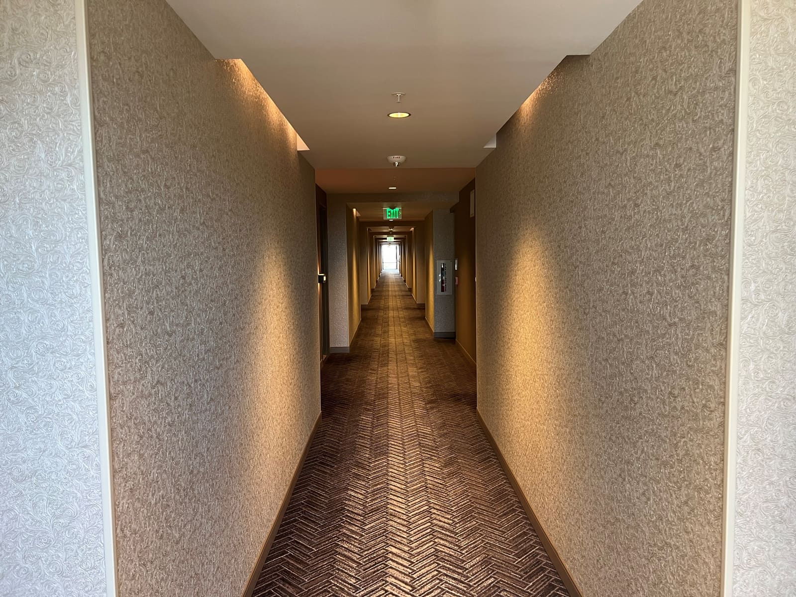 Cove area before lighting upgrade